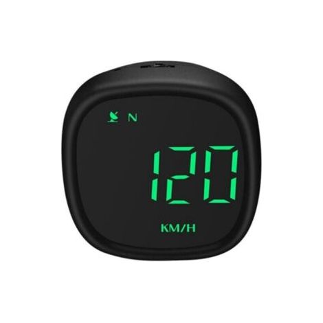M30 Universel HUD GPS Compteur de Vitesse Horloge Voiture Boussole ÉLectronique LumièRe Verte Fatigue Rappel Conduite pour Moto (1/5)