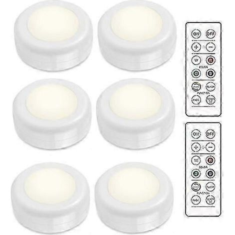 Kit de spots LED - 6 bandes LED élégantes et 2 télécommandes pratiques (1/5)