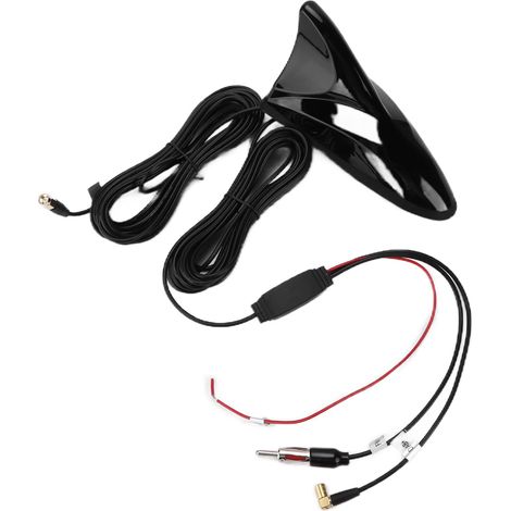 Antenne aileron de requin, 470-860 MHz, type universel à montage sur toit, adaptée aux décodeurs TV numériques embarqués. (1/5)