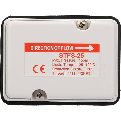 STFS-25 Interrupteur de débit de liquide entièrement étanche, large plage de tension 6-380 V (1/5)