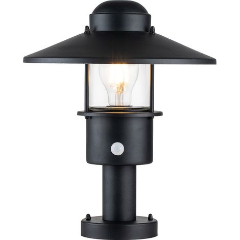 Elstead Klampenborg Lampada da esterno con piedistallo nero, IP44 (1/4)