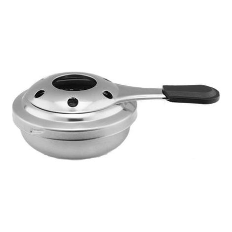 Set of 2 Mini Portable Windproof Stainless Steel Alcohol Stoves for Camping, Hiking, Cooking, Tea, Coffee, and Hot Drinks (1/5)