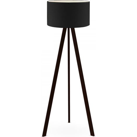 Lámpara de pie, lámpara de pie, iluminación de salón. Lamp Negro (1/3)