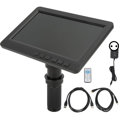 Microscope numérique Pixel 26MP 7 pouces, loupe grossissante 150X pour soudure électronique, alimentation 100-240V AC prise UE, outil d'inspection de précision (1/5)