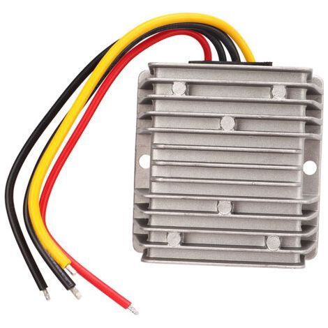 Convertidor regulador de potencia para coche de 24 V a 12 V CC, 20 A, 240 W, IP68, convertidor reductor de CC impermeable para cámara de salpicadero, coche, camión. (1/5)