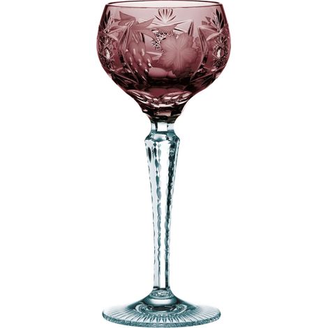 Verre en Cristal, Raisin, Rouge foncé, Roemer (1/2)