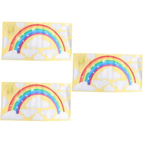 3 Pièces Autocollants Arc Décoratifs Autocollants Amovibles pour Garçon Fille Décoration Murale pour Salon à Coucher (1/5)