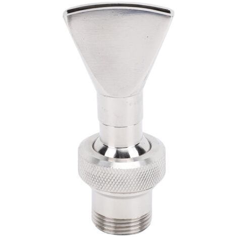 Buse fontaine éventail acier inoxydable 3/4\ (1/5)