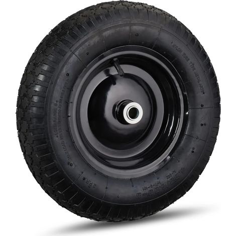 roue de brouette relaxdays 4.80 4.00-8 pneumatique (1/5)