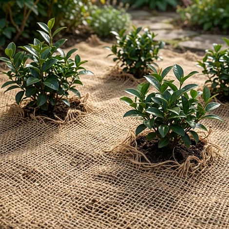 vidaXL Tappeto di rinforzo in juta Naturale 1,6 x 5 m (1/5)