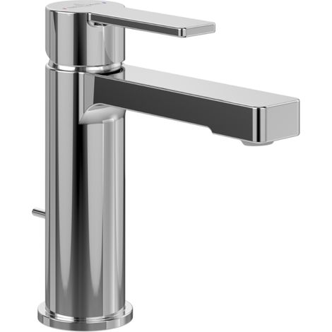 Mitigeur lavabo VILLEROY ET BOCH Architectura avec tirette chrome (1/7)