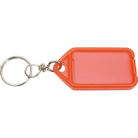 TARGHETTA PORTACHIAVI CON SEGNANOME mm. 50x30 con givolare cf. 100 pz - Senza Marca
