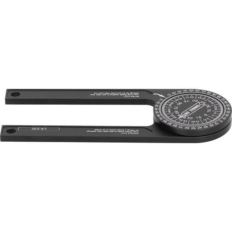 Gehrungsägen-Winkelmesser aus rostfreier Aluminiumlegierung, robustes 360°-Messwerkzeug zum Trimmen und Säumen (1/5)