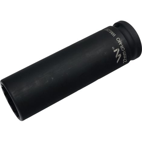 Douille à choc Waryński 3/4" douze pans, en acier CrMo, 27 mm, très longue, D120 SLIM (1/4)