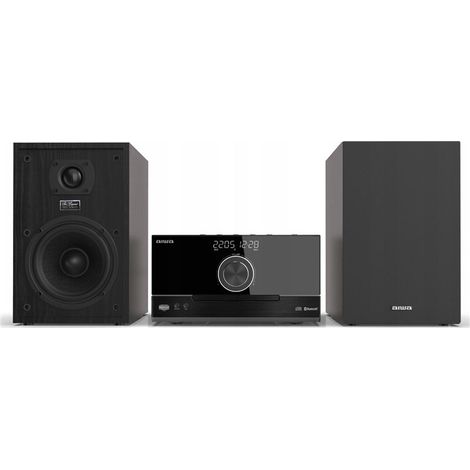 Aiwa MSBTU-600 sistema de audio para el hogar Microcadena de música para uso doméstico 50 W Negro