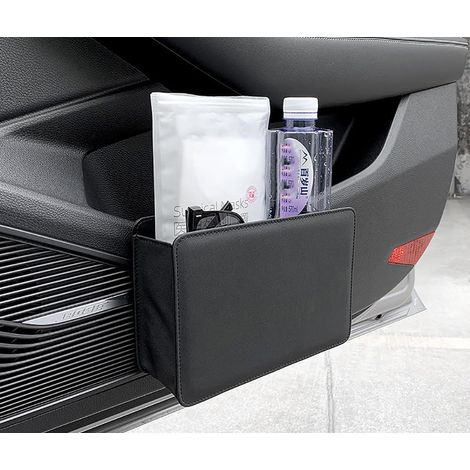 Cestini per rifiuti per auto - contenitori portaoggetti per portiere - supporti pieghevoli per schienali - borse/scatole portaoggetti - accessori per interni auto (1/5)