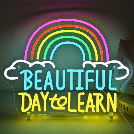 Insegna Neon LED It's a Good Day to Read a Book Interni (1/5)