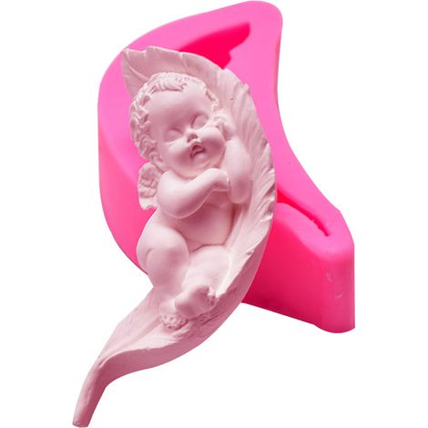 3D-Baby-Silikonform für Gebäck, Schokolade, Seife und Wachs – DIY-Kuchendekoration für Partys (1/5)