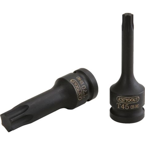 1/2" Douille à embout de force Torx, longue, T25