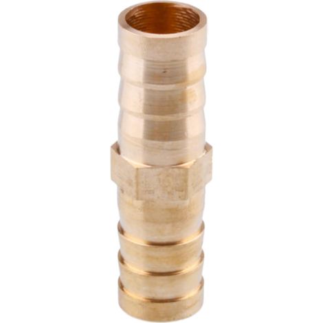 Raccord cannelé en laiton 1/2", filetage femelle, épisseur de métaux, barbillons, raccord tuyau, connecteur adaptateur pour air, eau, huile (épaisseur 8 mm) Un Mot Vente 12MM (1/5)