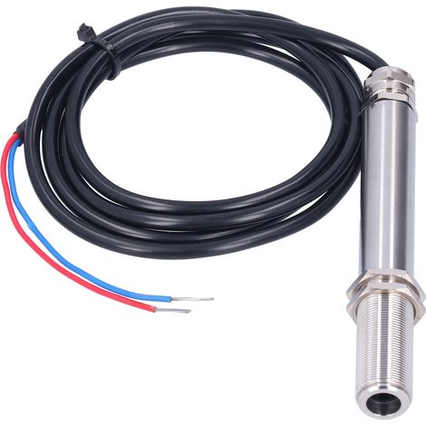 Sonde de température infrarouge fixe, acier inoxydable, transmetteur en ligne 24VDC 4-20mA, mesure sans contact 500-1400℃ (1/5)