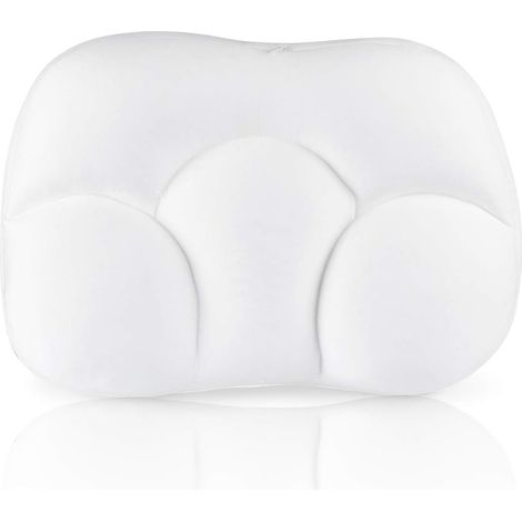 Oreiller - Oreiller Pour Dormeur Sur Le Côté - Oreiller D’allaitement - Oreiller 3D - Forme Nuage Et Œuf - 1 Pièce (1/5)