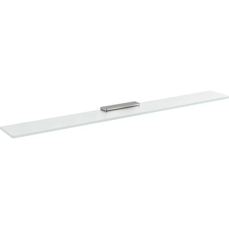 Sapho Pirenei - Étagère, longueur 80 cm, verre dépoli/chrome MY009-06 (1/2)