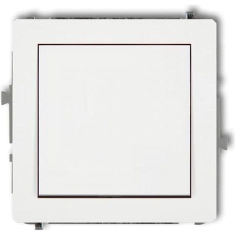 Mecanismo de interruptor para escalera Deco (un bot贸n sin pictograma), blanco mate 25DWP-3.1