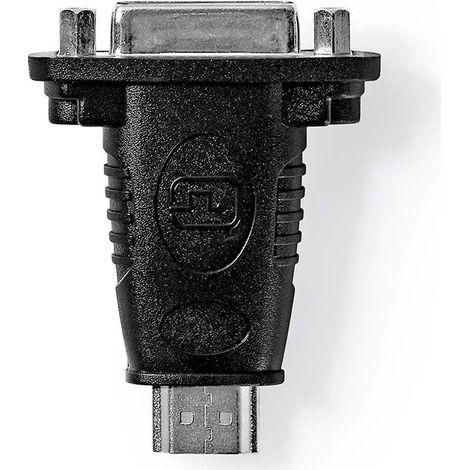 nedis CVGB34910BK adaptateur HDMI noir acier inoxydable (1/5)