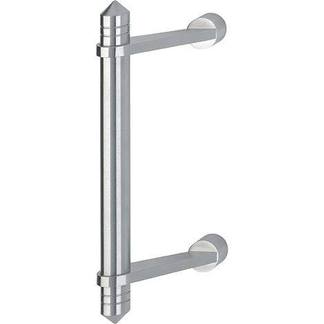 HOPPE E5019AD BA 210 mm L Edelstahl Haustür, Objekttür edelstahl matt (1/2)