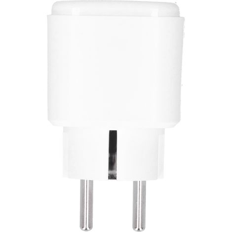 Prise Connectée Intelligente 16A WIFI Sans Fil Commande à Distance avec Minuterie EU 100-240V (1/5)