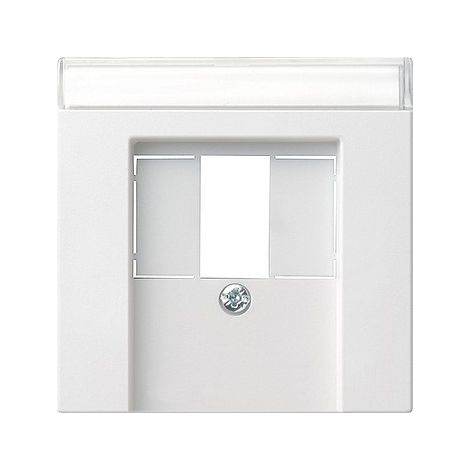 GIRA 087627 ABDECKUNG BSF TAE+STEREO+USB SYSTEM 55 REINWEIß MATT
