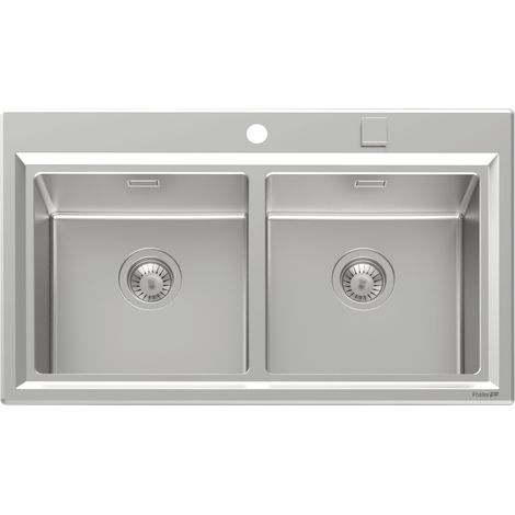 Foster Stripe Rectangular Acero inoxidable (1/2)