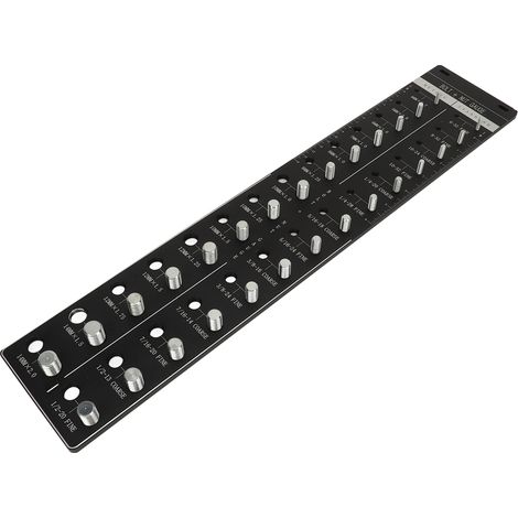 Gewindelehre für Muttern und Schrauben, 28 Größen (Zoll und Zentimeter), Kohlenstoffstahl, Aluminiumlegierung, präzise, einfach zu bedienen, Kennzeichnung (1/5)