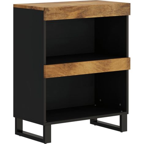 Armario auxiliar madera maciza de mango 60x33x75 cm vidaXL (1/5)