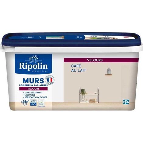 Ripolin Velours Wandfarbe Café au Lait 2,5 L