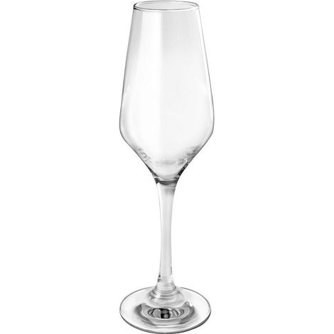 Borgonovo Contea set 6 calici flûte vetro 19 cl