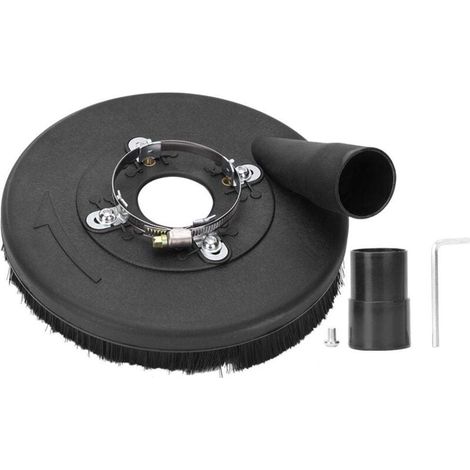 Cubierta protectora para colector de polvo de amoladora angular de 180/230 mm, para amoladora angular de hormigón B-180G. (1/4)