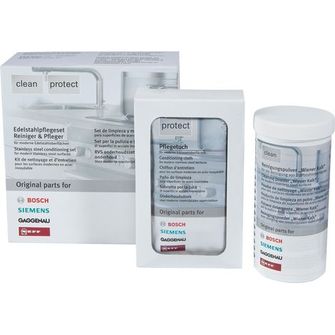 Ersatzteil - Kit de nettoyage et d'entretie - - SIEMENS, BOSCH, NEFF, GAGGENAU, VIVA, BLAUPUNKT, CONSTRUCTA, JUNKER, BALAY, THERMADOR, PROFILO, PITSOS (1/2)