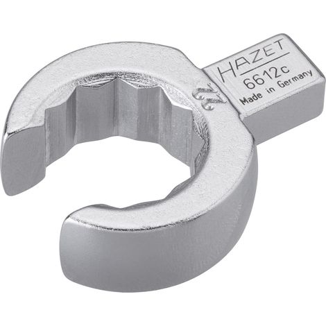 Hazet 6612C-22 Offener Einsteck-Ringschlüssel (1/4)