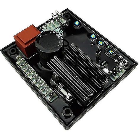 Régulateur de tension AVR R438, compatible avec les générateurs Leroy Somer, norme UE 220-240V. (1/4)