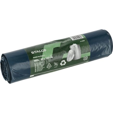 Bolsas de basura Stalco 91x110 160L 10 unidades S-47692