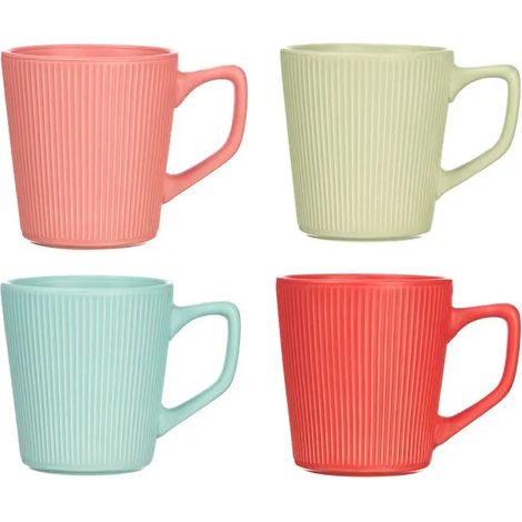 Tazza per colazione cm 9,8x13,5x10,7 h colori assortiti (1/4)