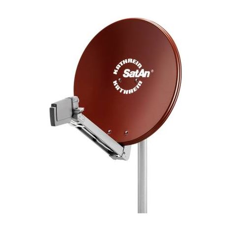 Antenne SAT 75 cm Kathrein CAS 80 Réflecteur: aluminium rouge, marron (1/3)