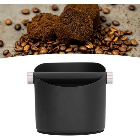 Seau À Marc De Café - Acier Inoxydable Et Caoutchouc - Pour Maison Café Restaurant Bar - 1 Pièce (1/5)