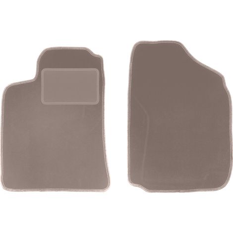 Tapis avant beiges pour : Mitsubishi Pajero Sport I SUV (1996-2008) (1/5)
