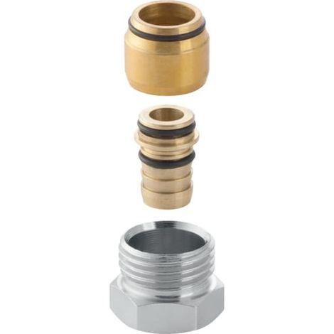 Geberit vis FlowFit 619267221 DN 12, Ø 16 mm, G 2000 / 2, avec filetage extérieur