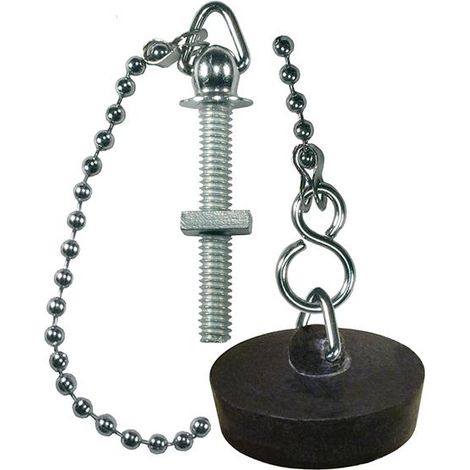 Chrome Basin Chain Assembly 30cm (12in) FAICHBASINAS (1/3)