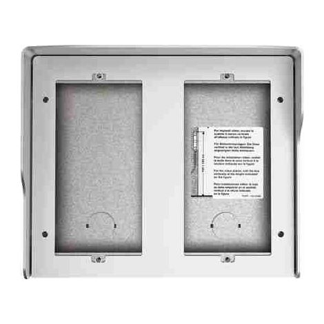 BTI350641 Scatola fuori muro 4 moduli con tetto antipioggia
