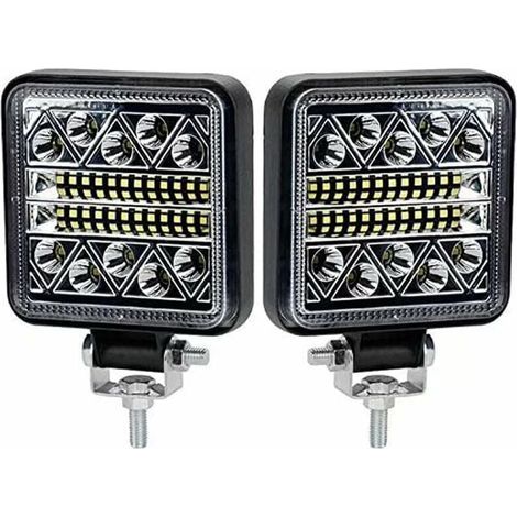 BR-Vie 102W Phare de Travail à LED 10200LM Feux de Recul Led 12v, Phare Led Projecteurs pour voiture, tracteur bateau, 12-24v camion, 2 pcs (1/5)